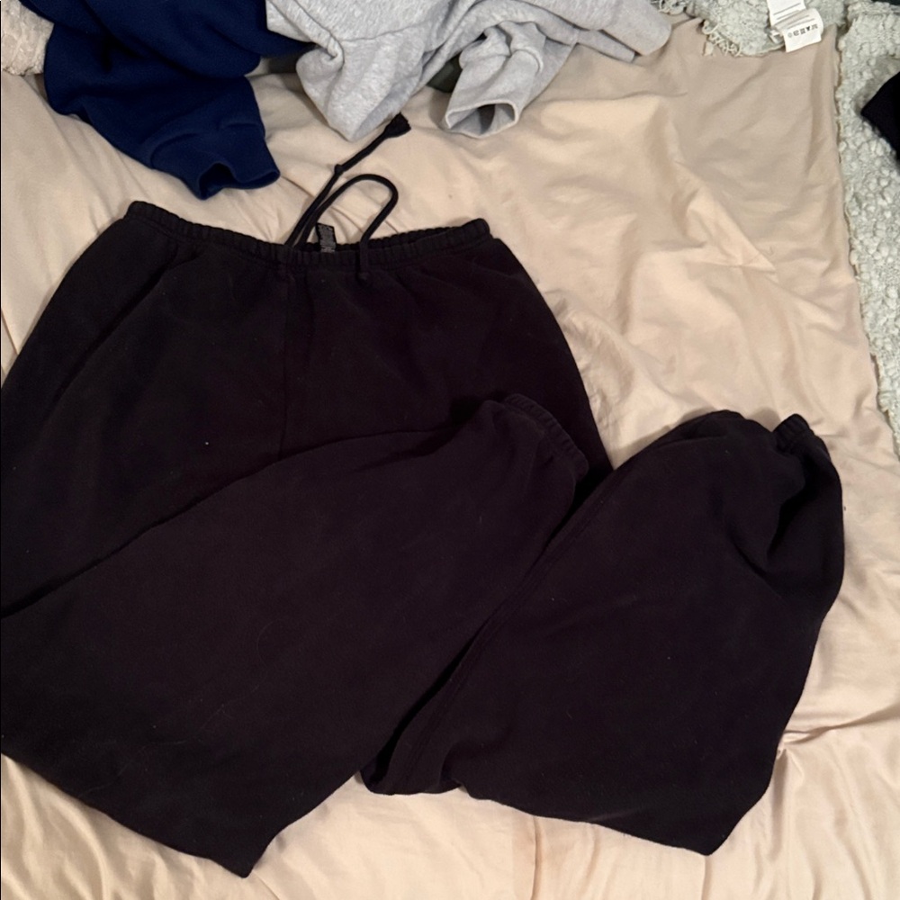 Skims Black Sweatpants